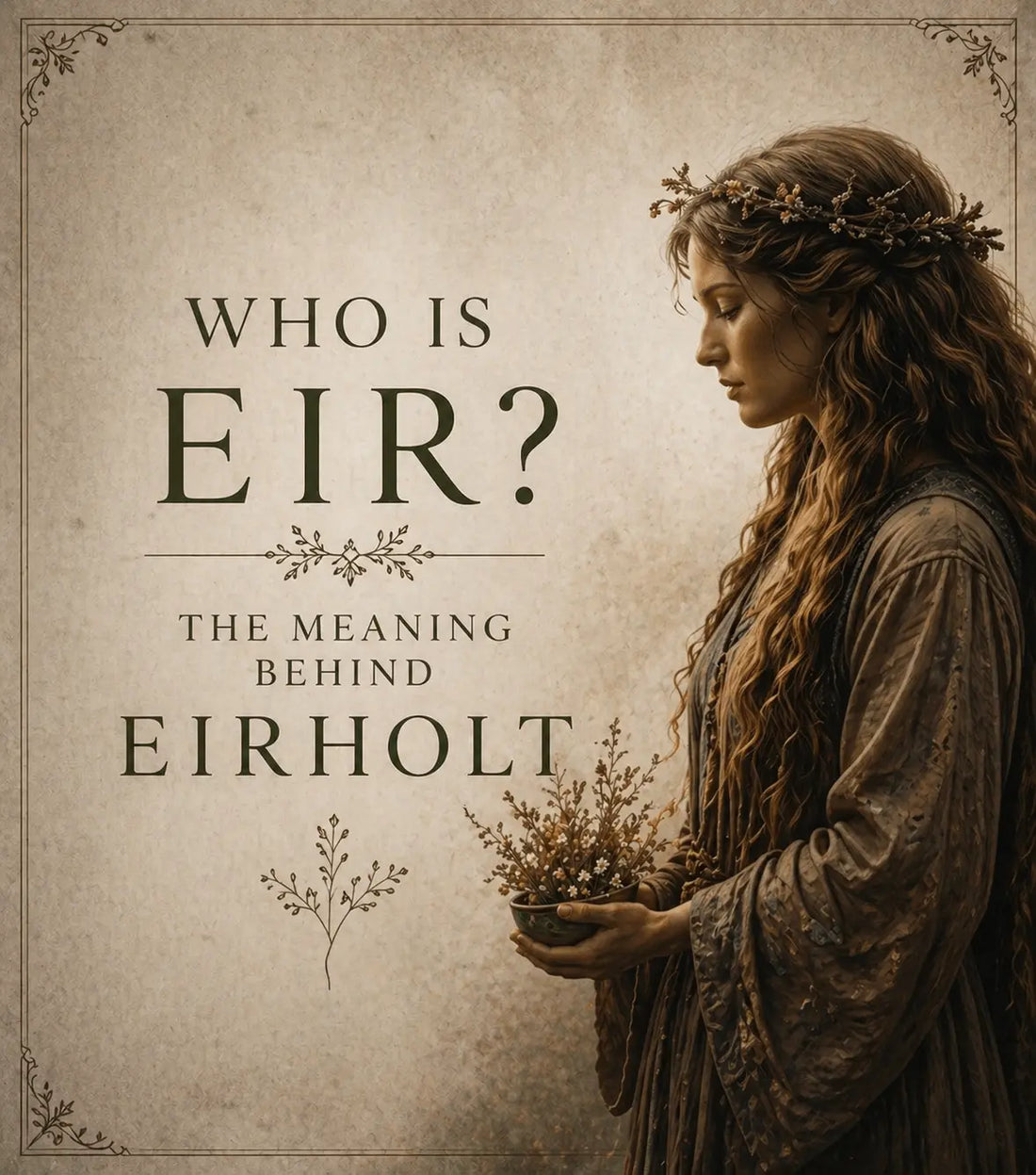 Eir: the Forgotten Healer of the Norse Mythology E I R H O L T