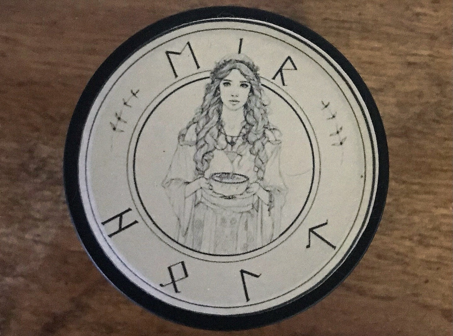 GALDR SMOKE - Beeswax Ritual Candle