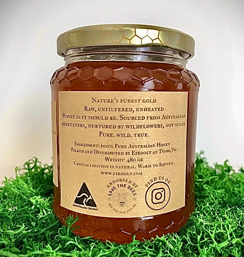 EirHolt Raw Australian Honey — Nature’s Purest Gold