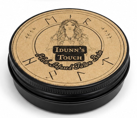 Idunn’s Touch – Herb-Infused Tallow Balm (30 g)