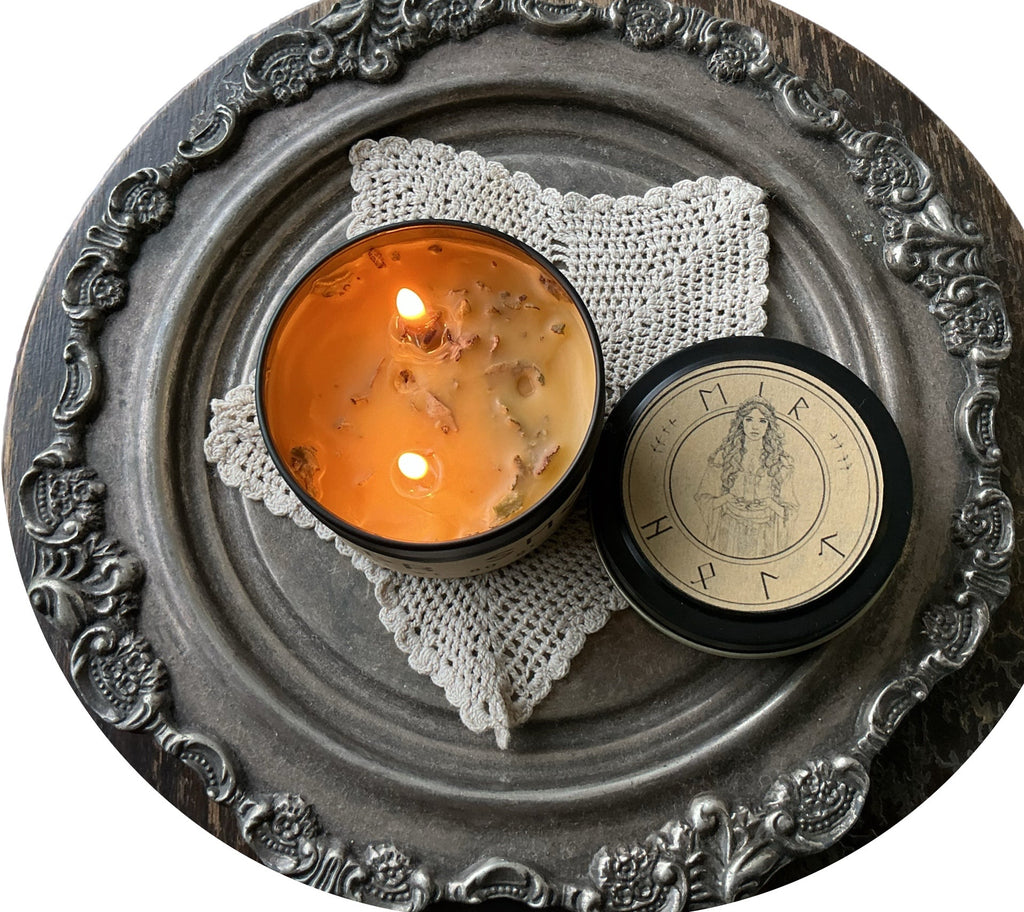 GALDR SMOKE - Beeswax Ritual Candle