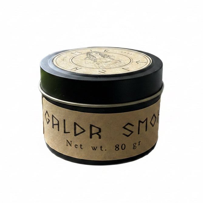 GALDR SMOKE - Beeswax Ritual Candle